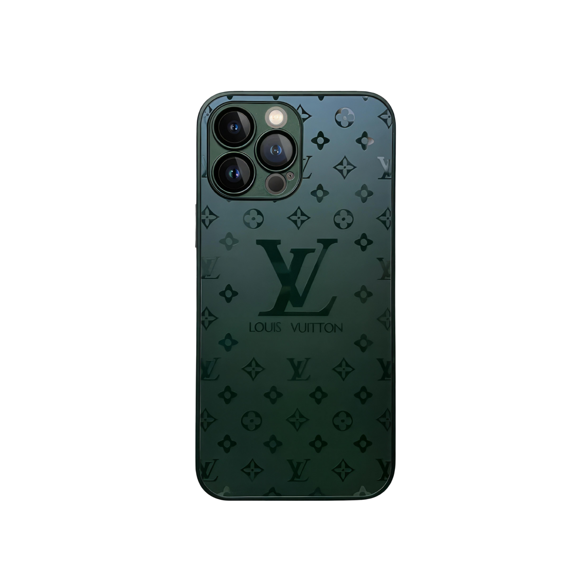 Louis Vuitton Monogram Green Designer Phone Case