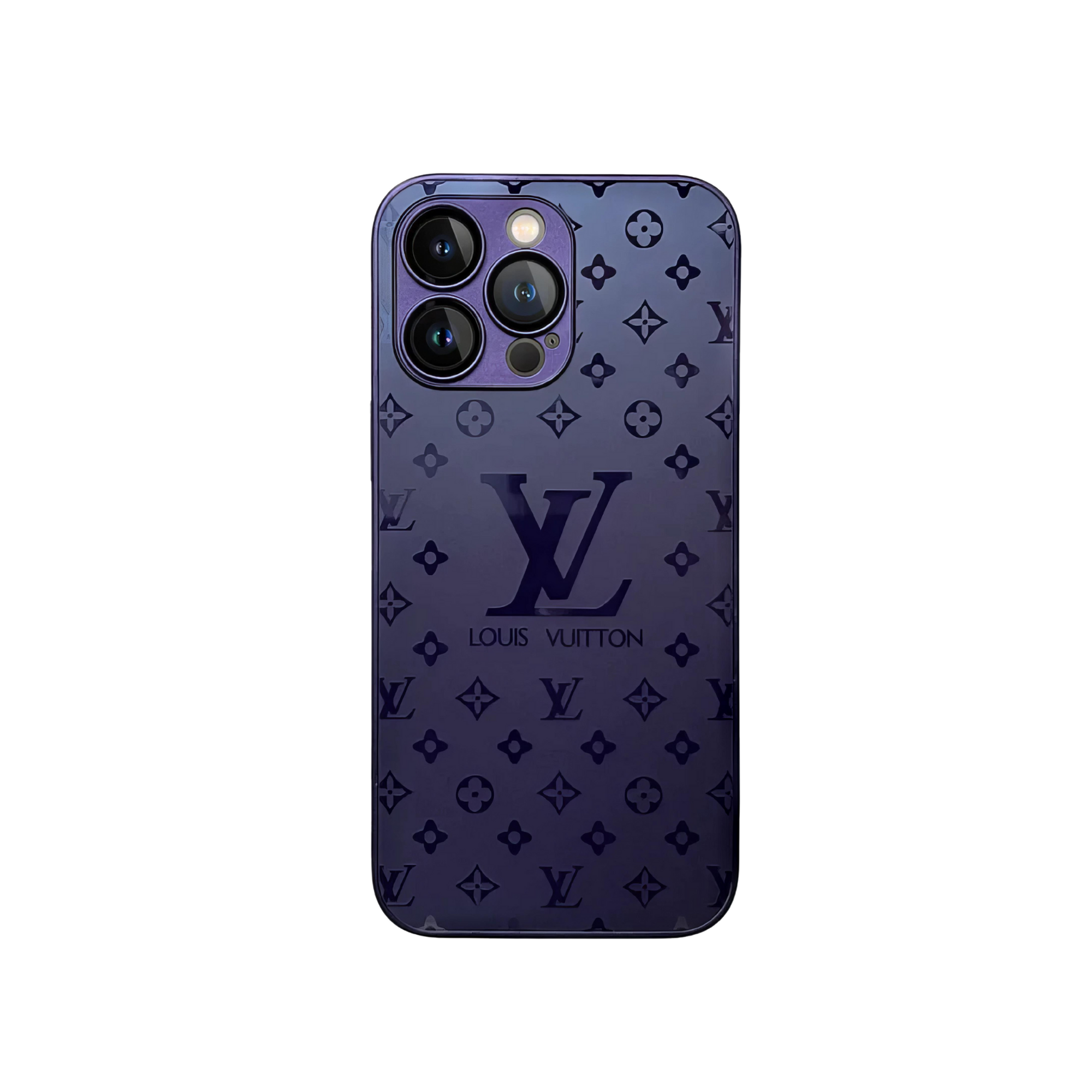 Louis Vuitton Monogram Purple Designer Phone Case